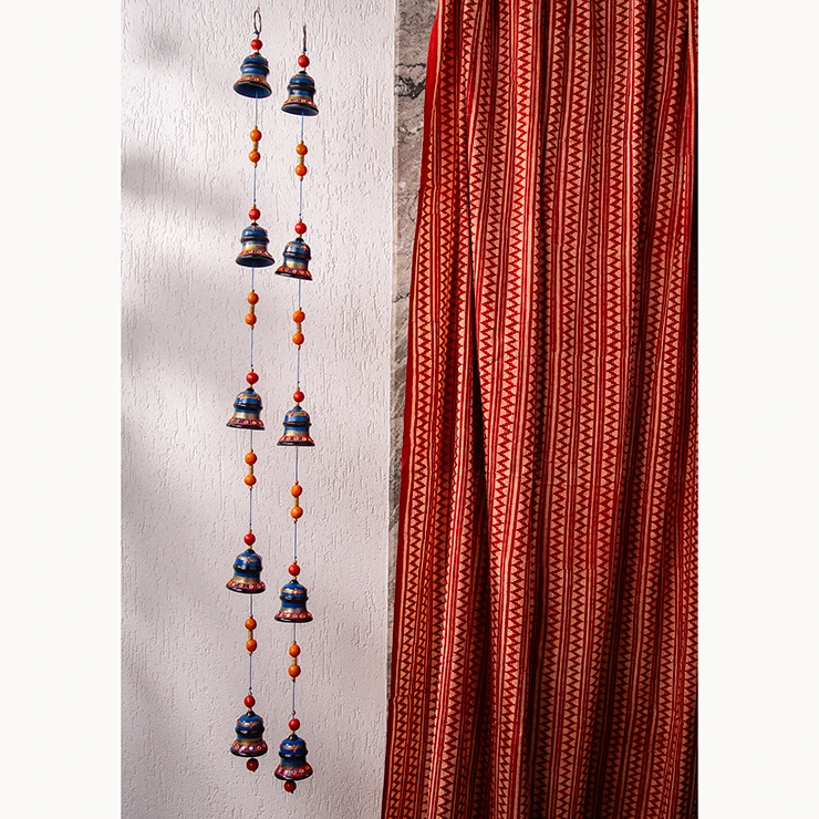 Terracotta Wall Hanging Curved Bell
